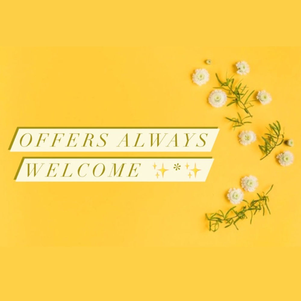 OFFERS ALWAYS WELCOME✨🌱✨